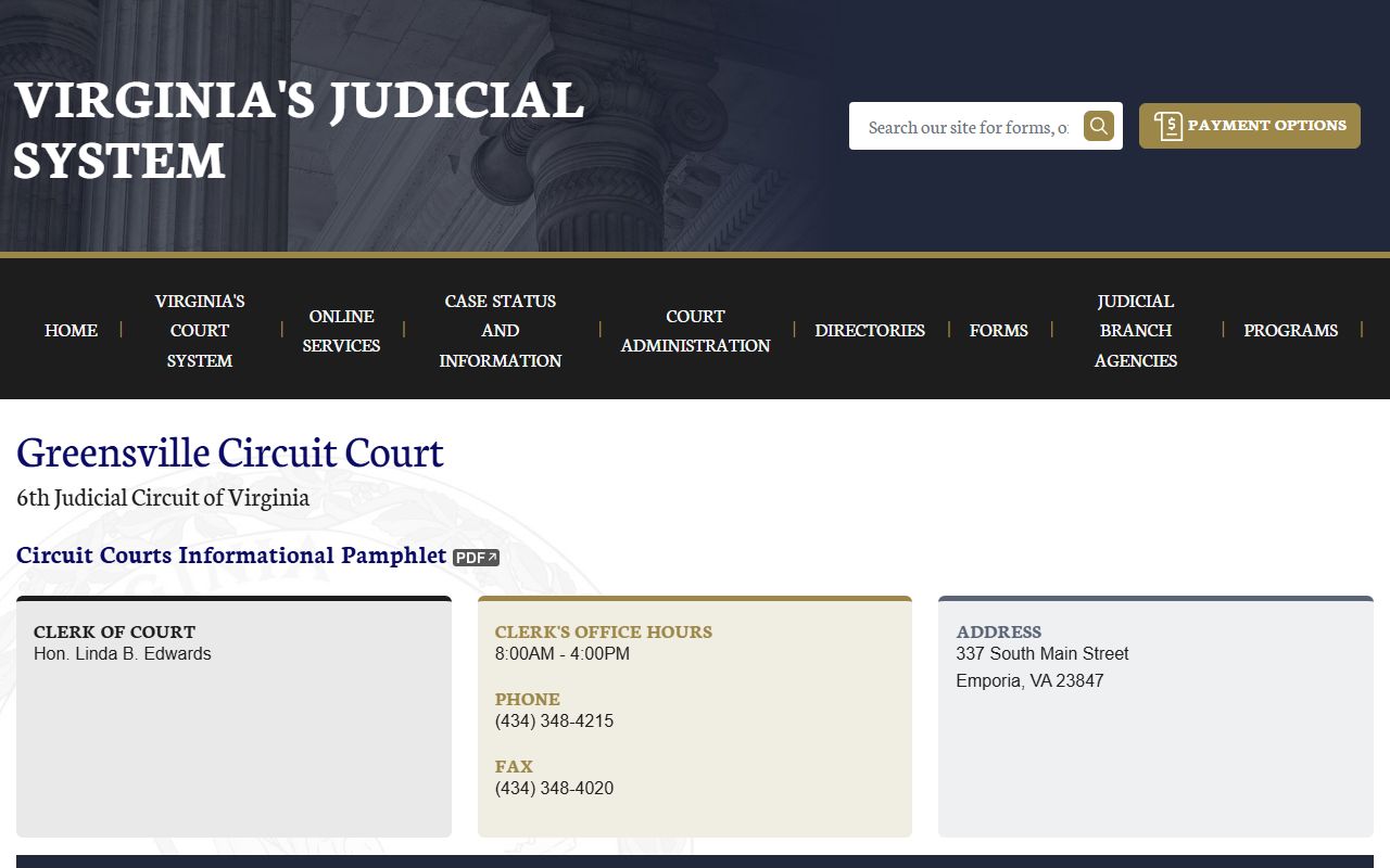 Emporia circuit court felony records