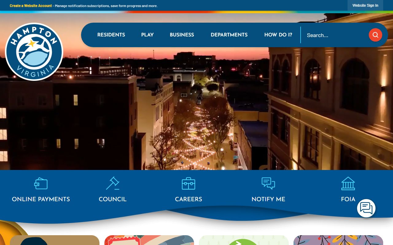 Hampton city government felony records