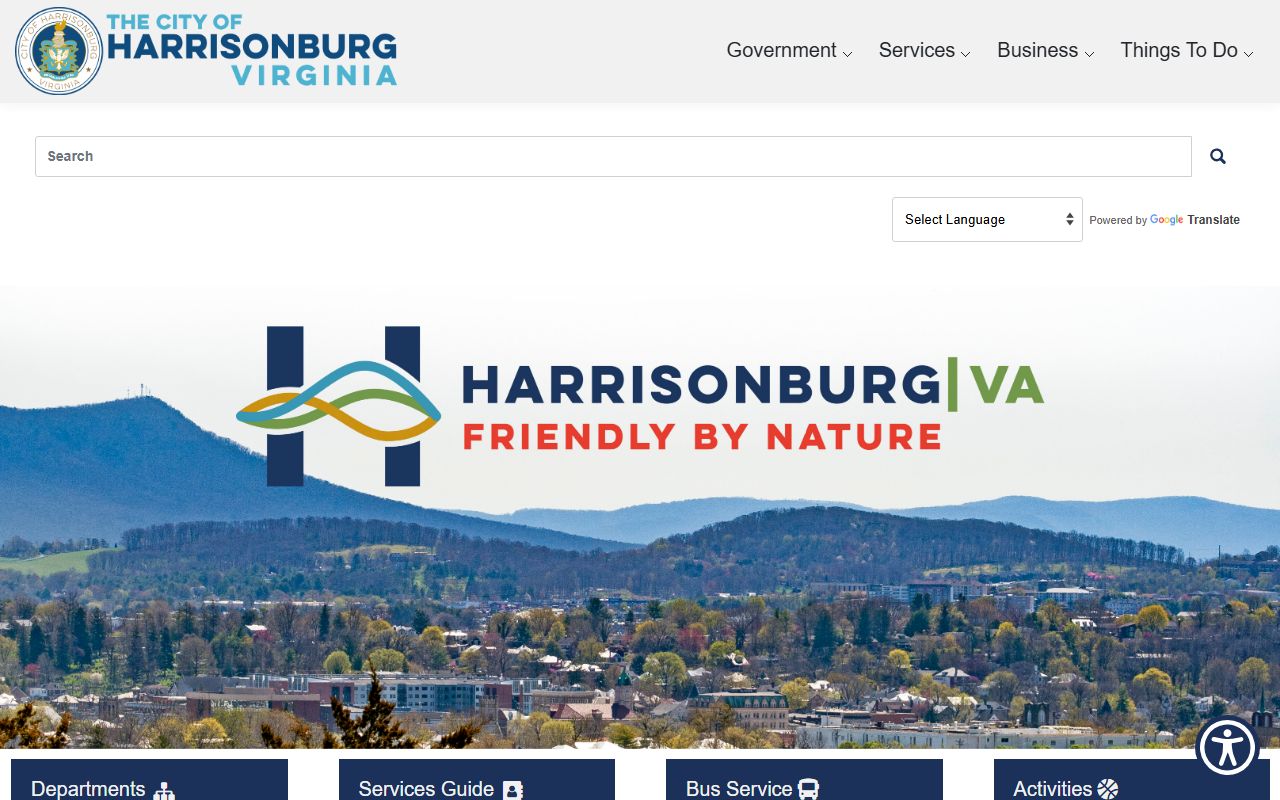 Harrisonburg city government felony records