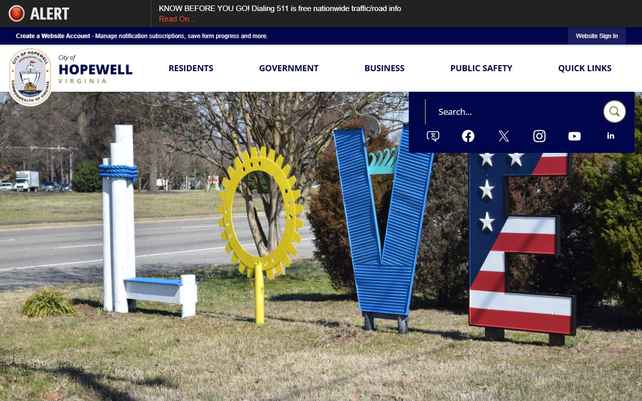 Hopewell city government felony records