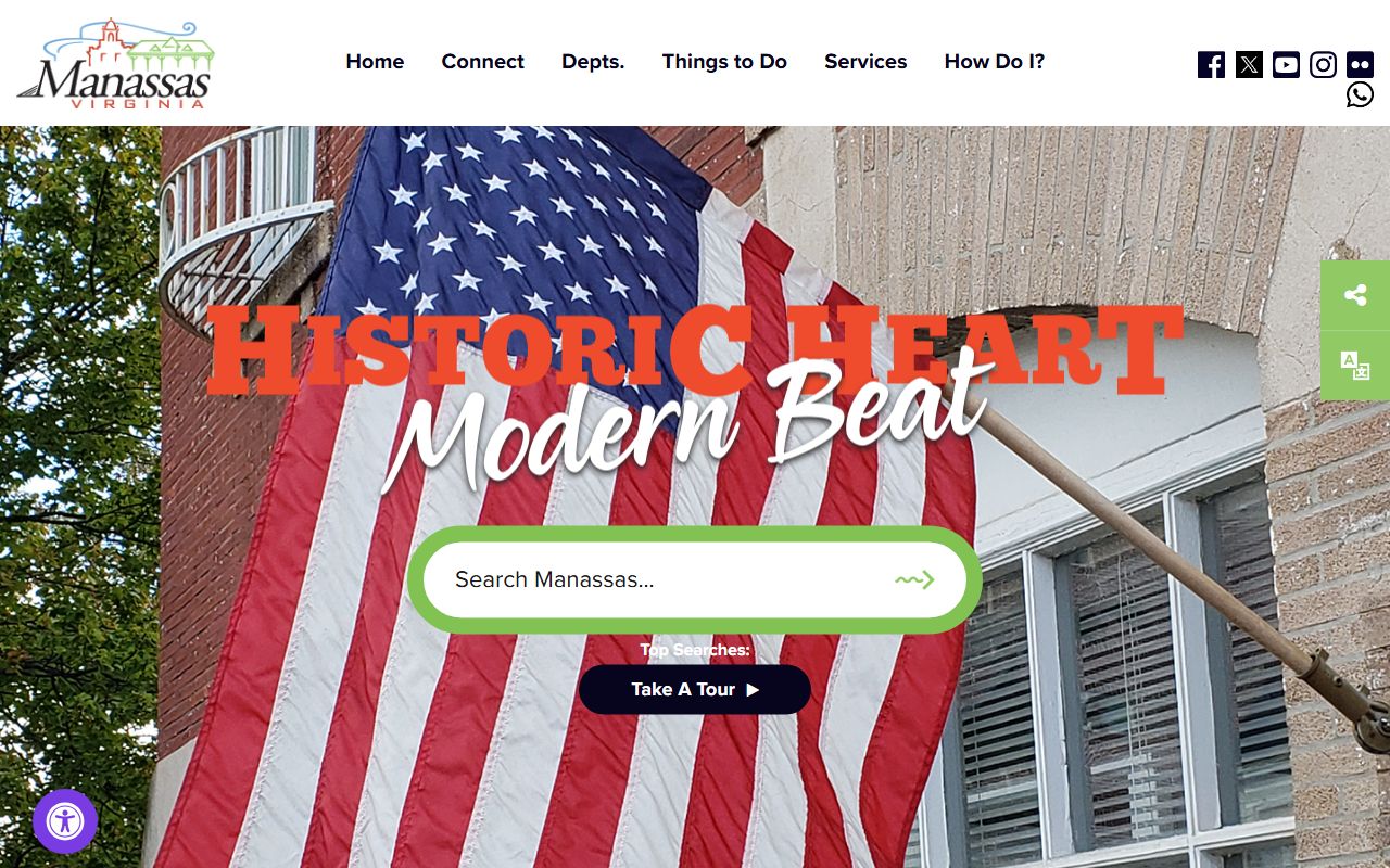 Manassas city government felony records