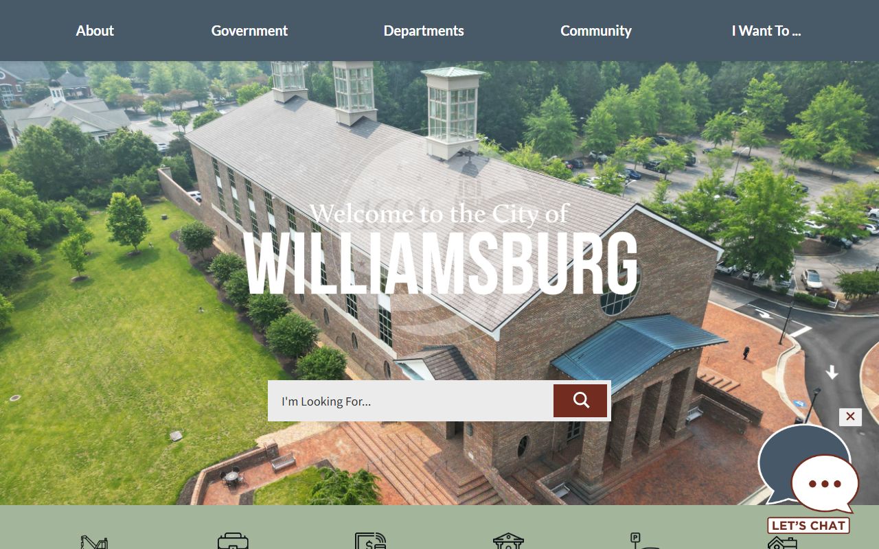 Williamsburg city government felony records