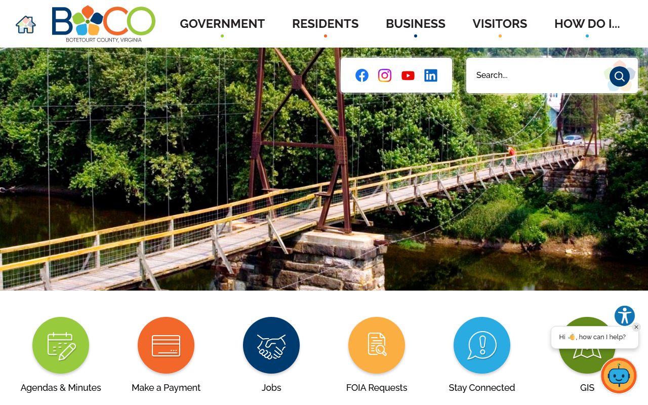 Botetourt County felony records resources