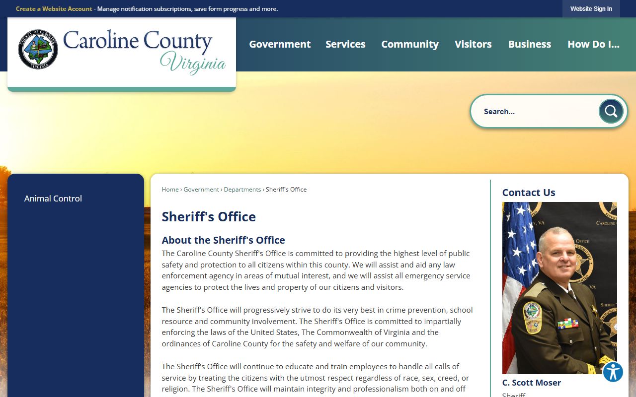 Caroline County felony records resources
