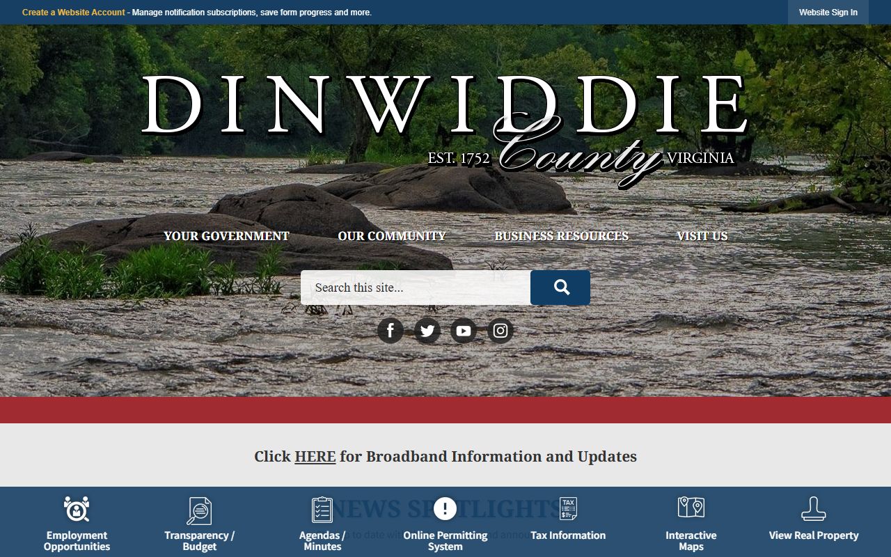 Dinwiddie County felony records resources