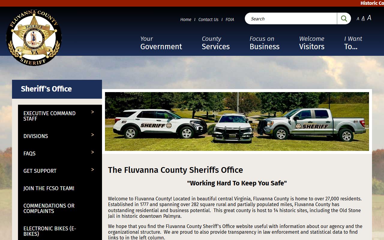 Fluvanna County felony records resources